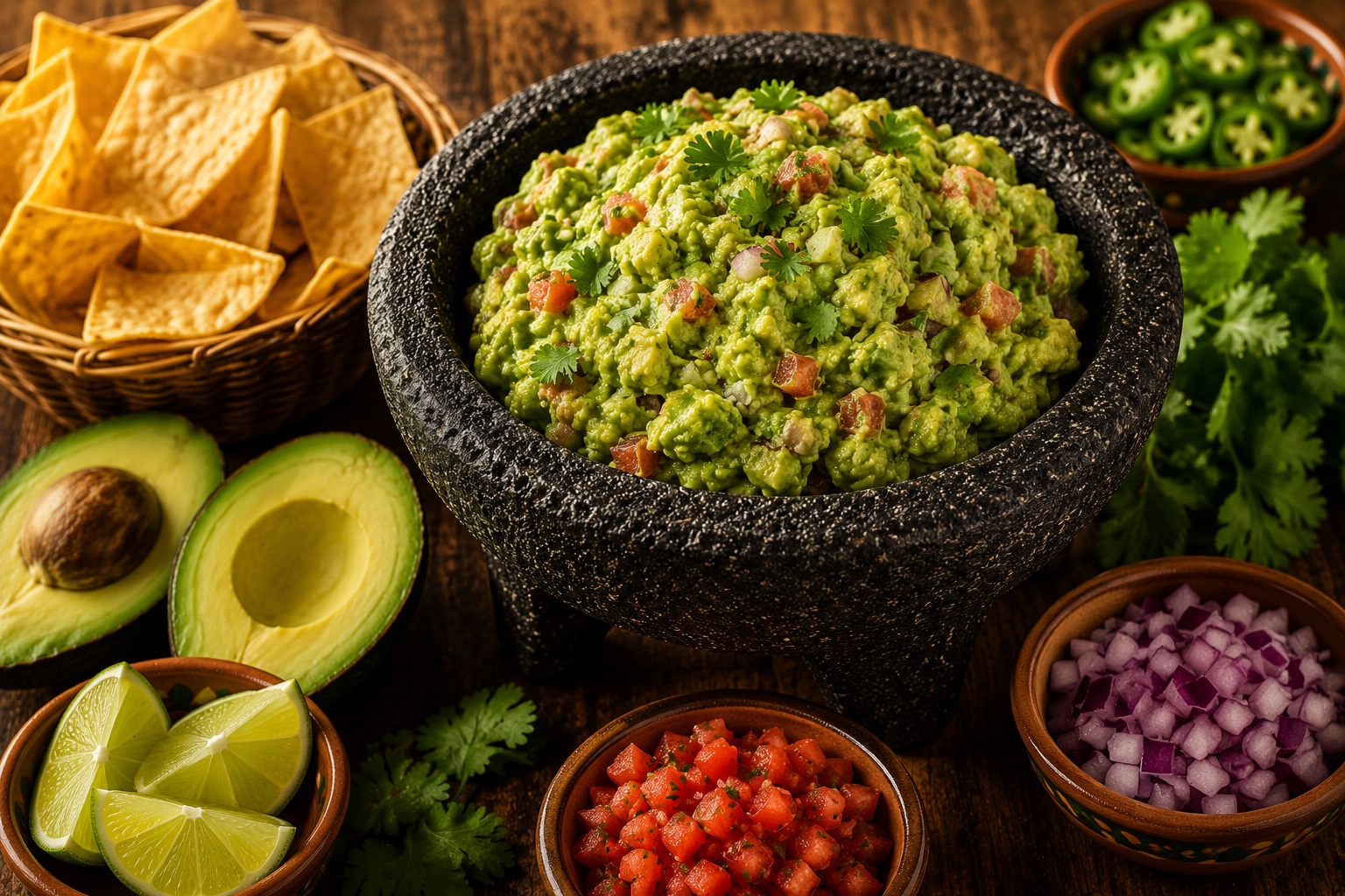 Fresh Tableside Guacamole at Plaza Agave